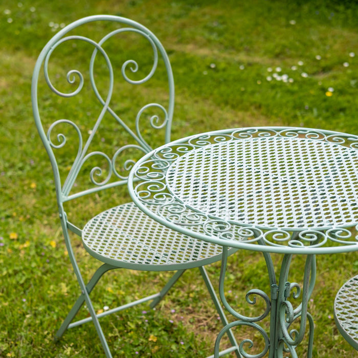 Buy Ascalon Mesh 3 Piece Bistro Set - 'Green' online UK