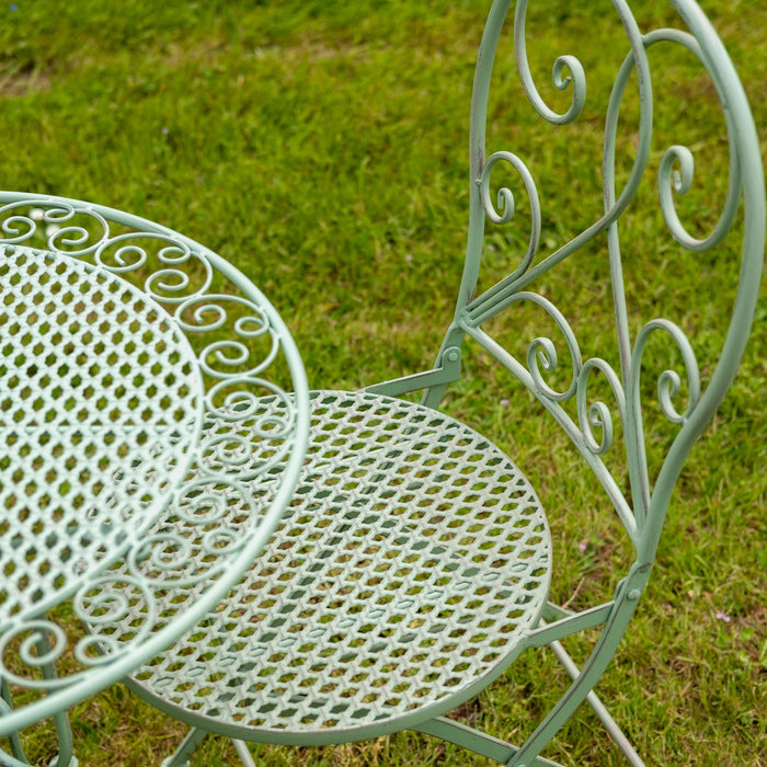 Buy Ascalon Mesh 3 Piece Bistro Set - 'Green' online UK