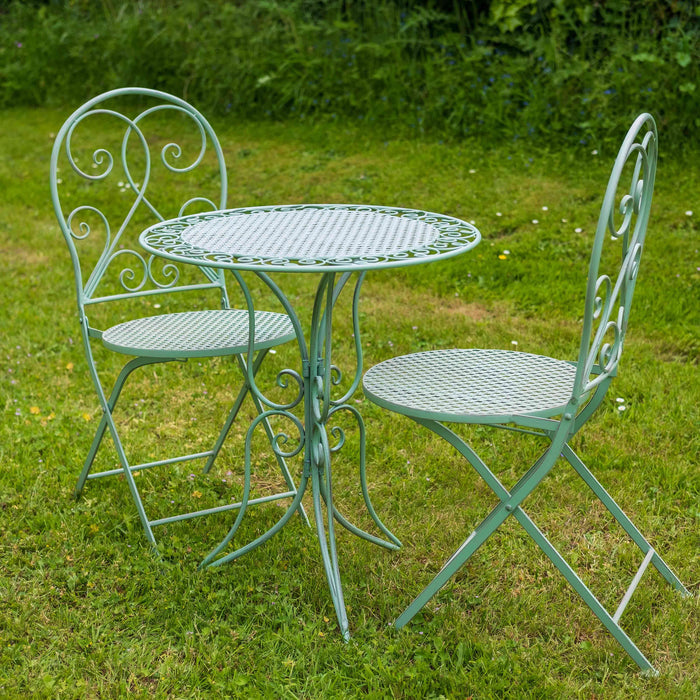Buy Ascalon Mesh 3 Piece Bistro Set - 'Green' online UK