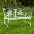 Buy Ascalon Mosaic Bench - White online UK