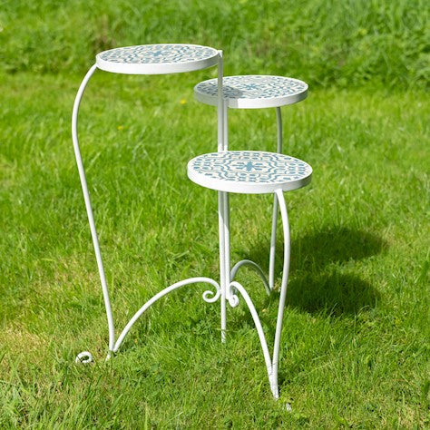 Buy Ascalon Mosaic Plant Stand - Folding online UK