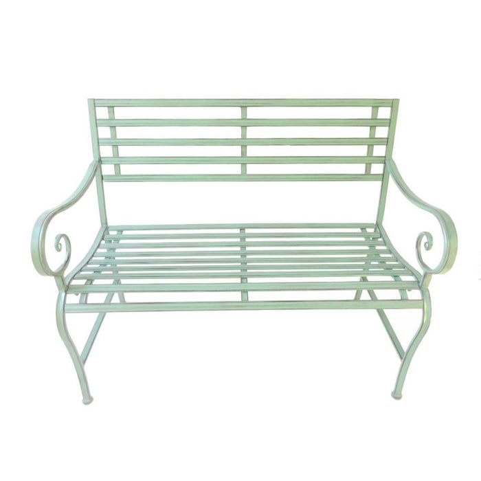 Buy Ascalon Slatted Bench - 'Green' online UK