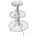 Buy Ascalon Wirework Plant Stand - 'Green' online UK