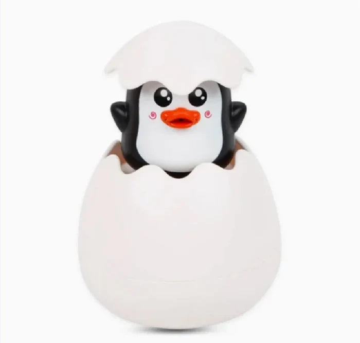 Baby Bath Toy Water Sprinkler – Cute Duck & Penguin Egg Design | Squeeze & Spray | Bath, Shower & Pool | Kids Gift