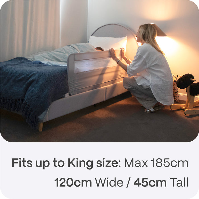 Baby Bed Rail | Fabric | Extra Wide