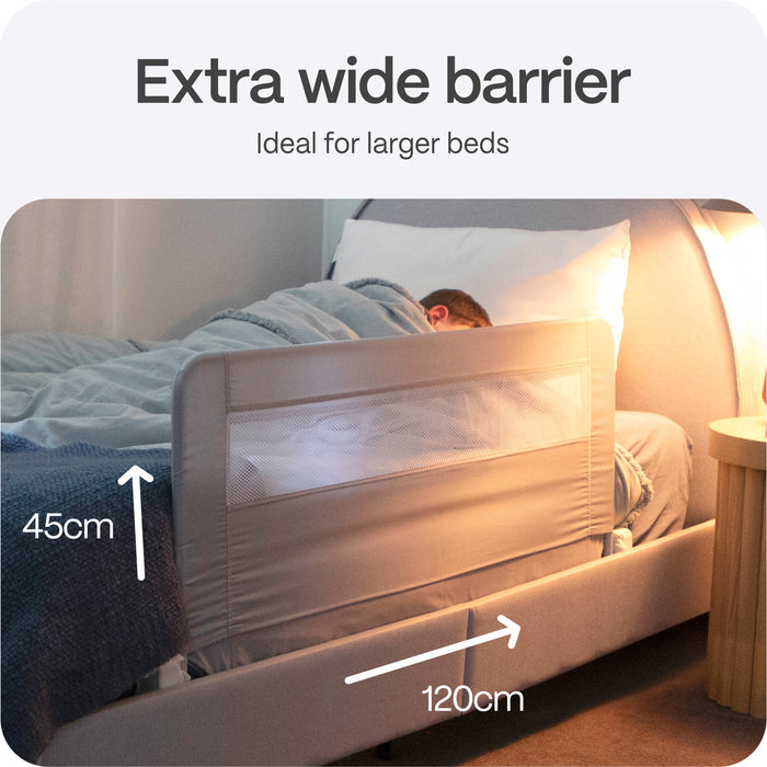 Baby Bed Rail | Fabric | Extra Wide