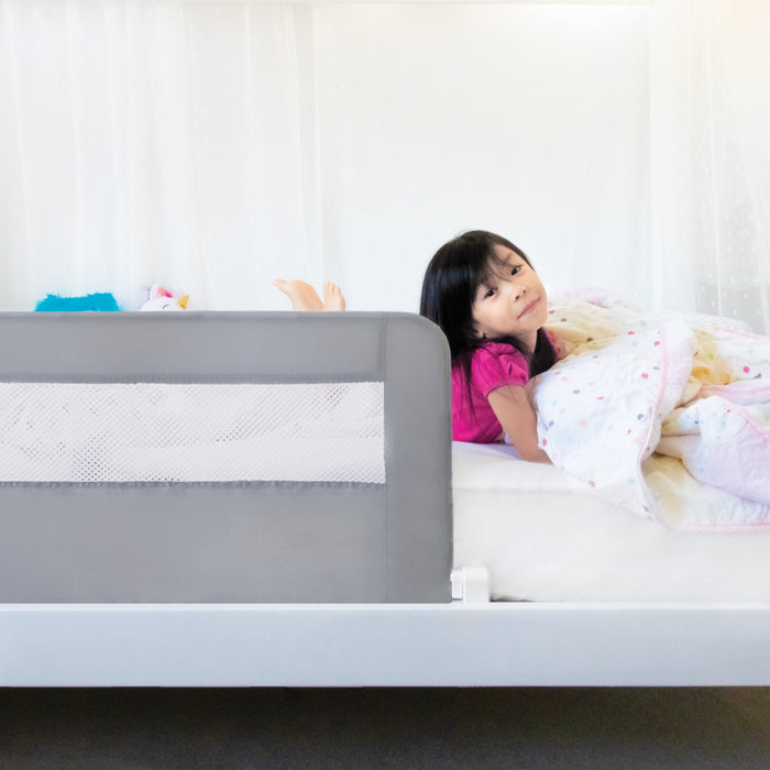 Baby Bed Rail - Grey - Perma Child Safety