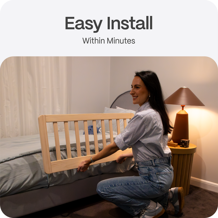 Baby Bed Rail | Timber