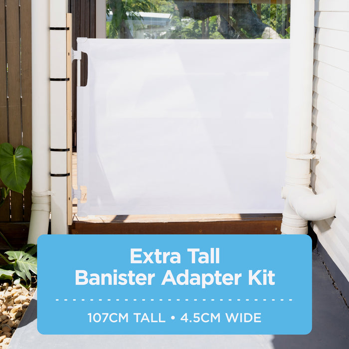 Banister Adapter For Hardware & Pressure Mounted Gates - Default Title - Perma Child Safety