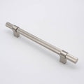 Brushed Nickel Fluted Pull - Cassandra - Manovella - Entry - Point - CABCAS230BN - Manovella