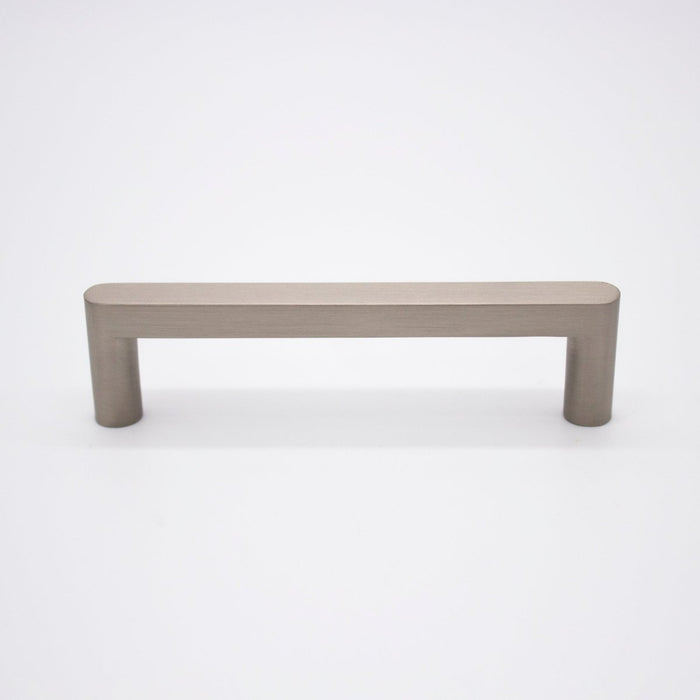 Brushed Nickel Straight Profile Cabinet Pull - Clio - Manovella - Entry - Point - CABCLI105BN - Manovella