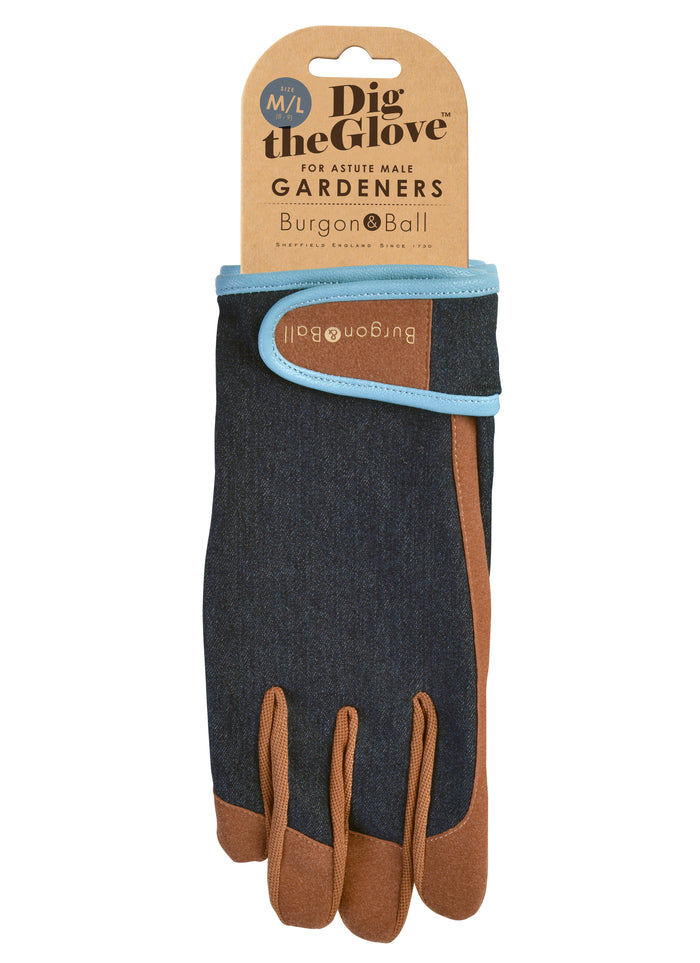 Buy Burgon & Ball Dig the Glove - Denim online UK