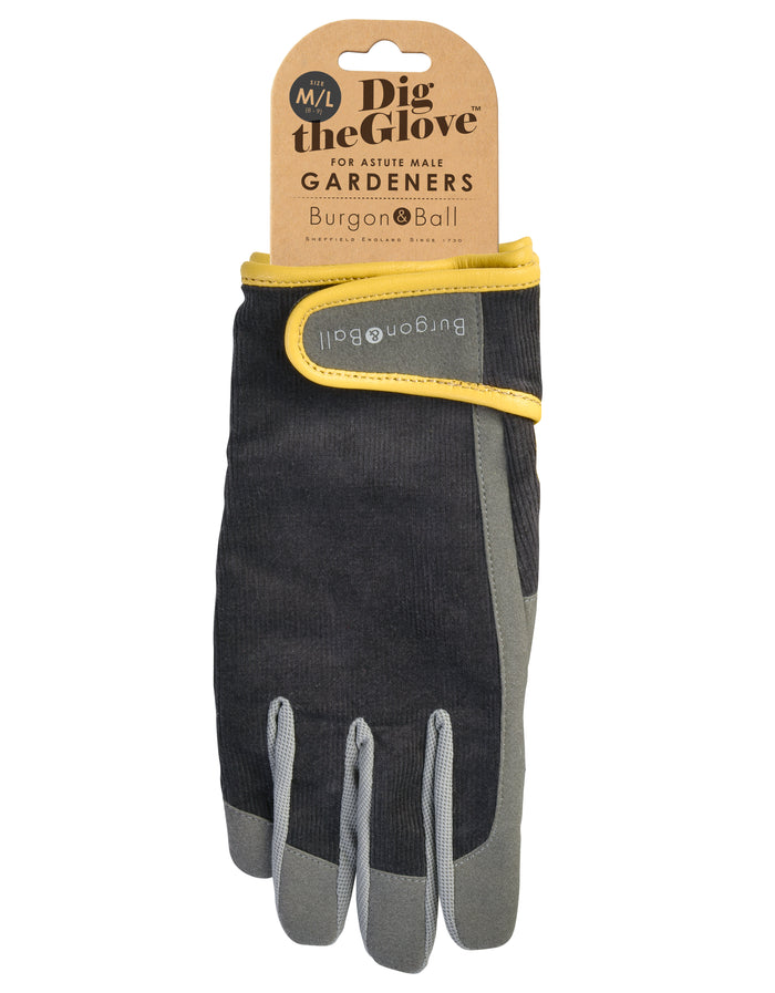 Buy Burgon & Ball Dig the Glove - Slate Corduroy online UK