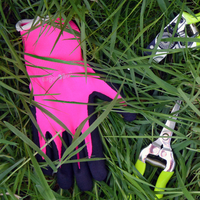 Buy Burgon & Ball FloraBrite Pink Gloves online UK