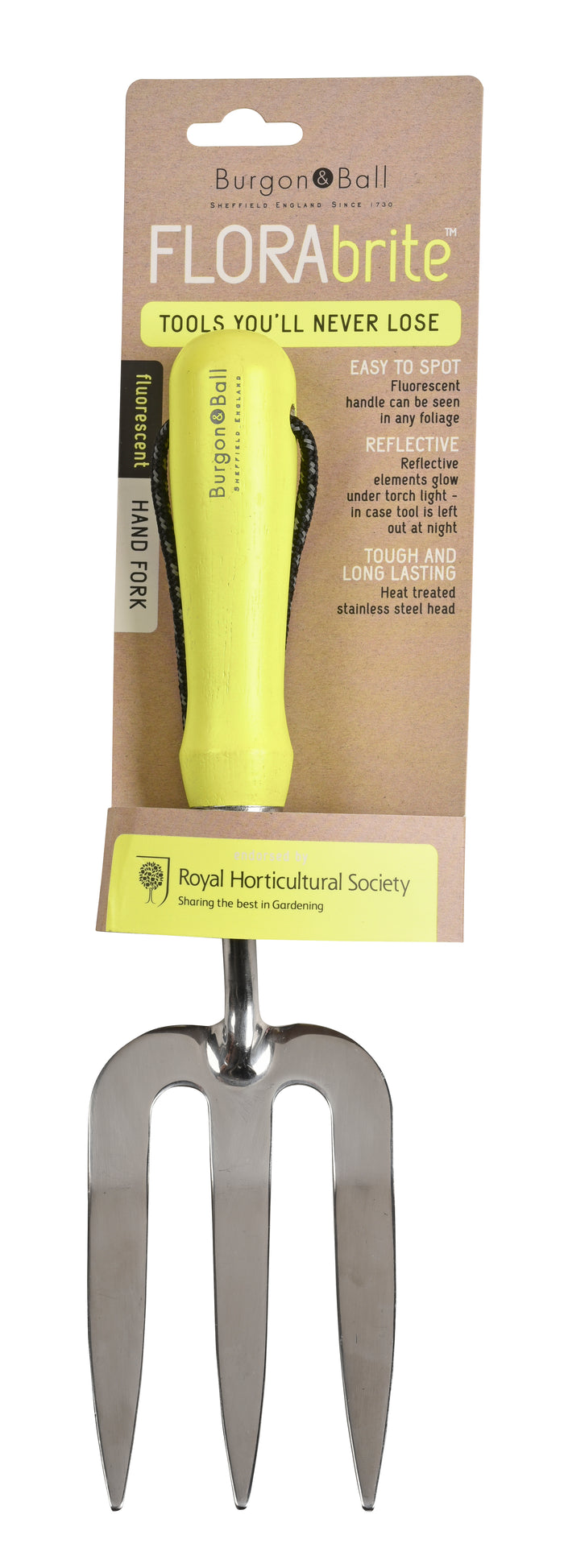 Buy Burgon & Ball FloraBrite RHS Hand Fork online UK