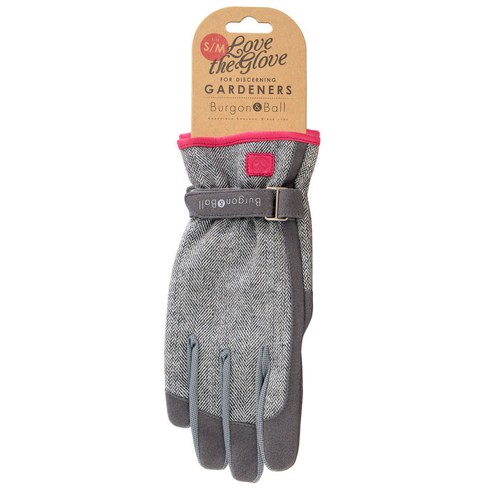 Buy Burgon & Ball Love the Glove Grey Tweed online UK