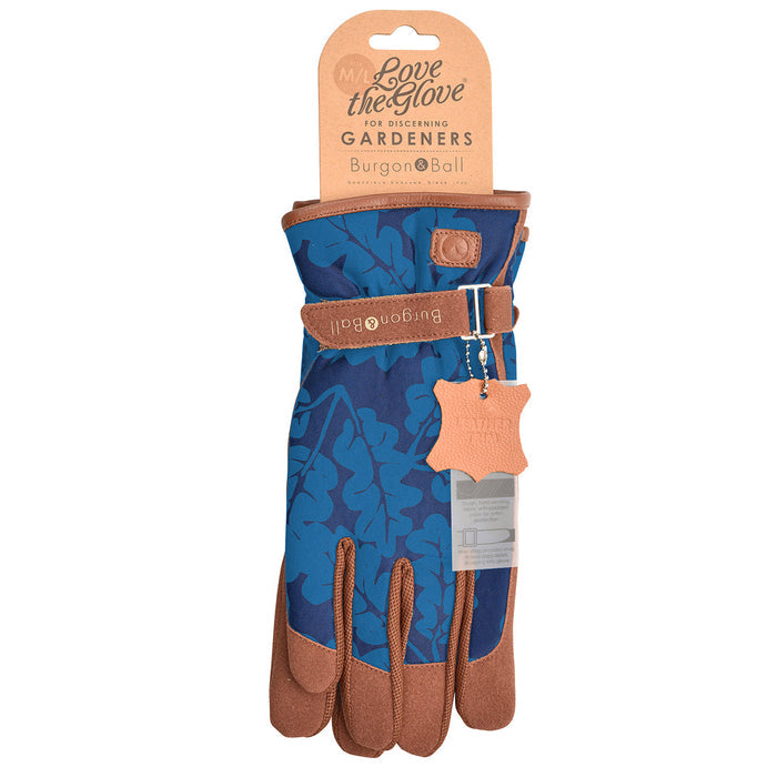 Buy Burgon & Ball Love the Glove Oak Leaf Navy online UK