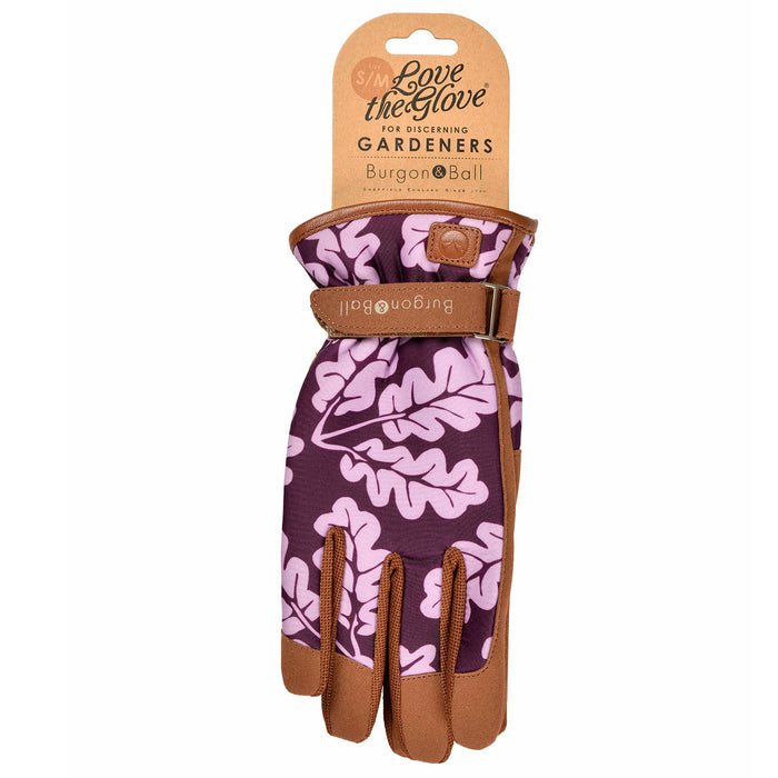 Buy Burgon & Ball Love the Glove Oak Leaf Plum online UK