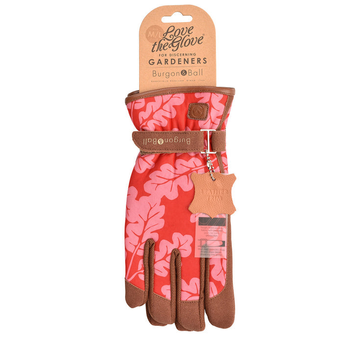 Buy Burgon & Ball Love the Glove Oak Leaf Poppy online UK