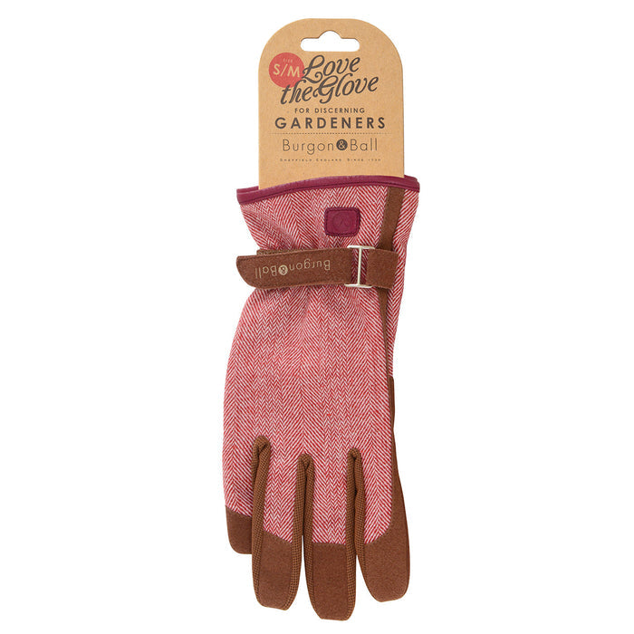 Buy Burgon & Ball Love the Glove Red Tweed online UK