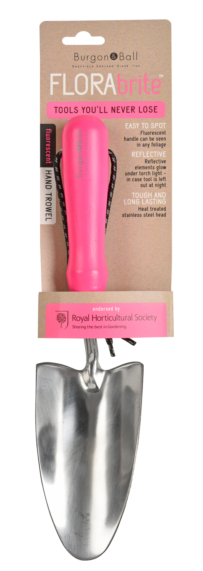 Buy Burgon & Ball RHS FloraBrite Hand Trowel online UK