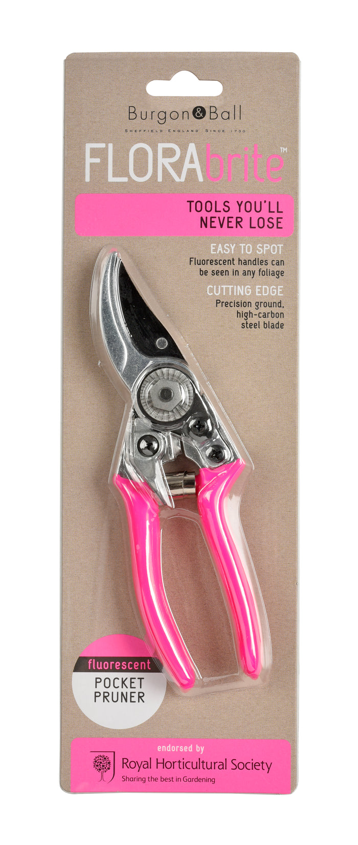 Buy Burgon & Ball RHS FloraBrite Pocket Pruner online UK