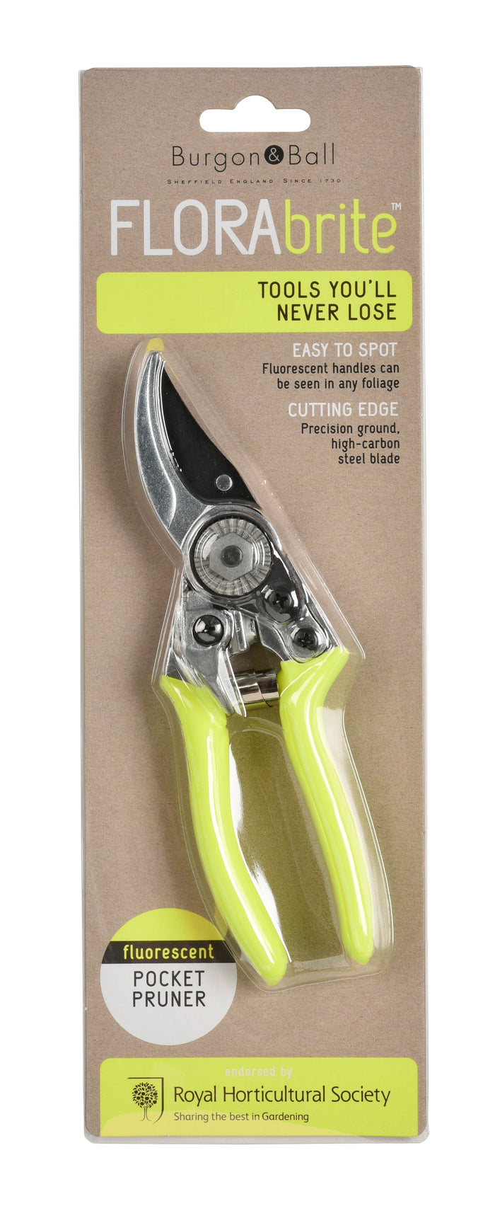 Buy Burgon & Ball RHS FloraBrite Pocket Pruner online UK