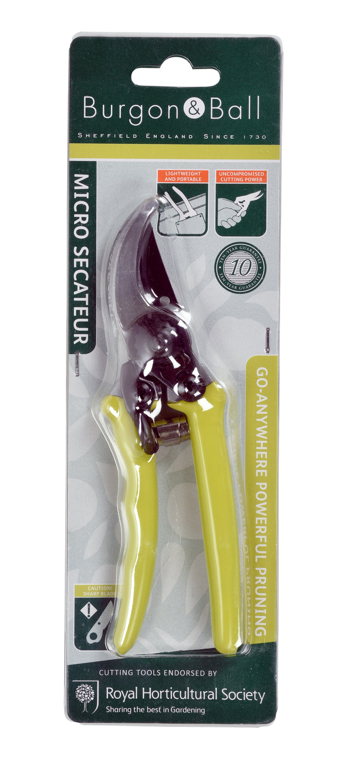 Buy Burgon & Ball RHS Micro Secateurs online UK