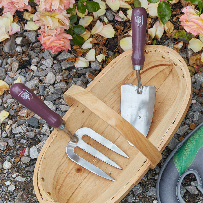 Buy Burgon & Ball RHS Passiflora Trowel and Fork Set online UK