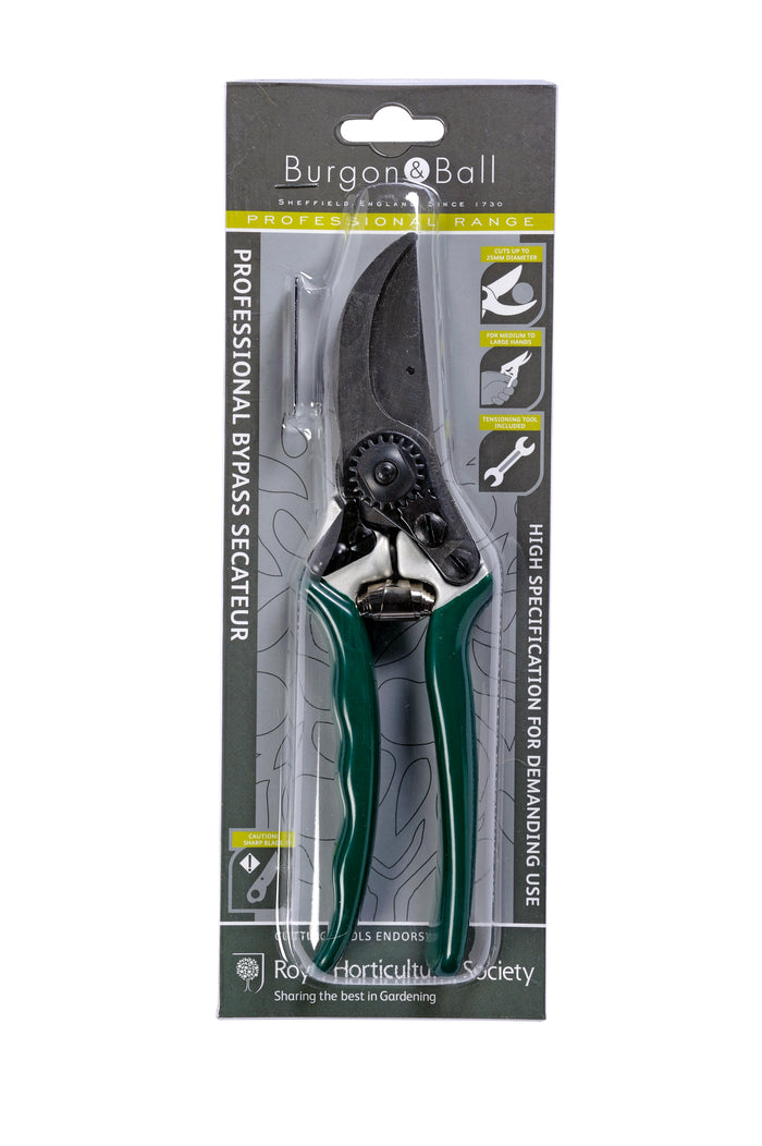Buy Burgon & Ball RHS Professional Bypass Secateurs online UK