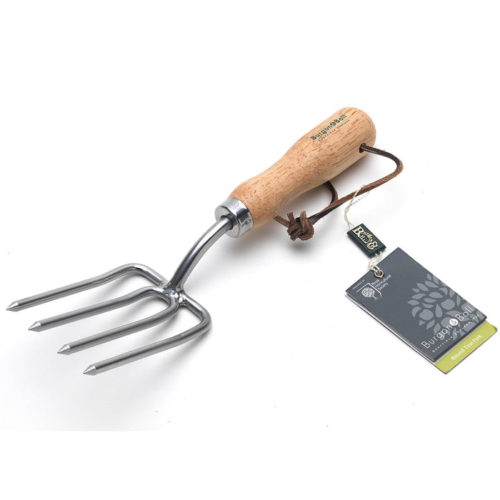 Buy Burgon & Ball RHS Round Tined Fork online UK