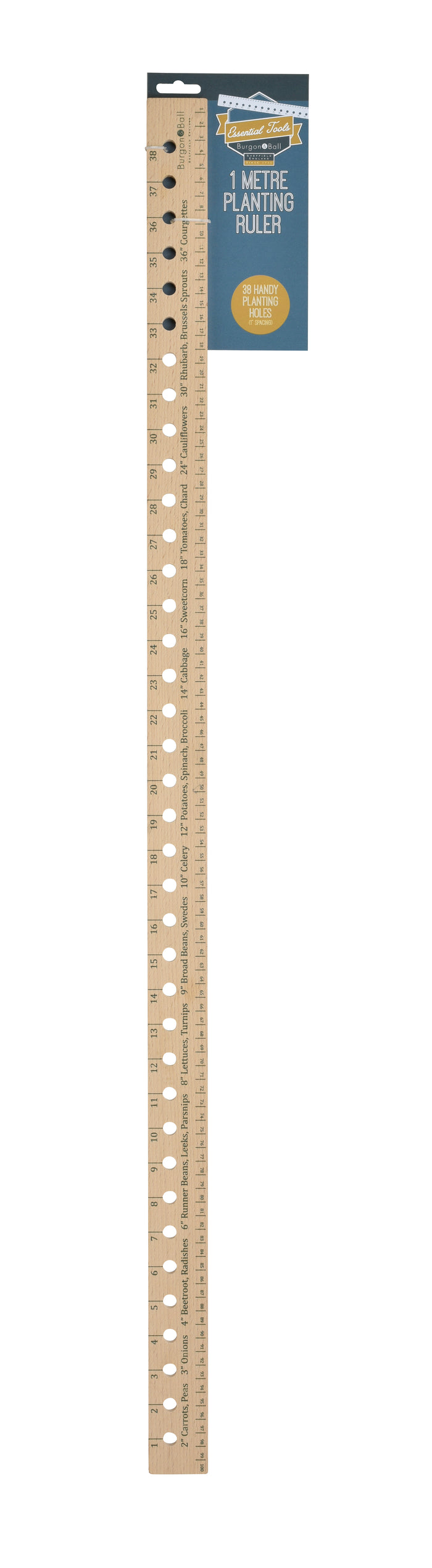 Buy Burgon & Ball Seed and Plant Spacing Ruler online UK