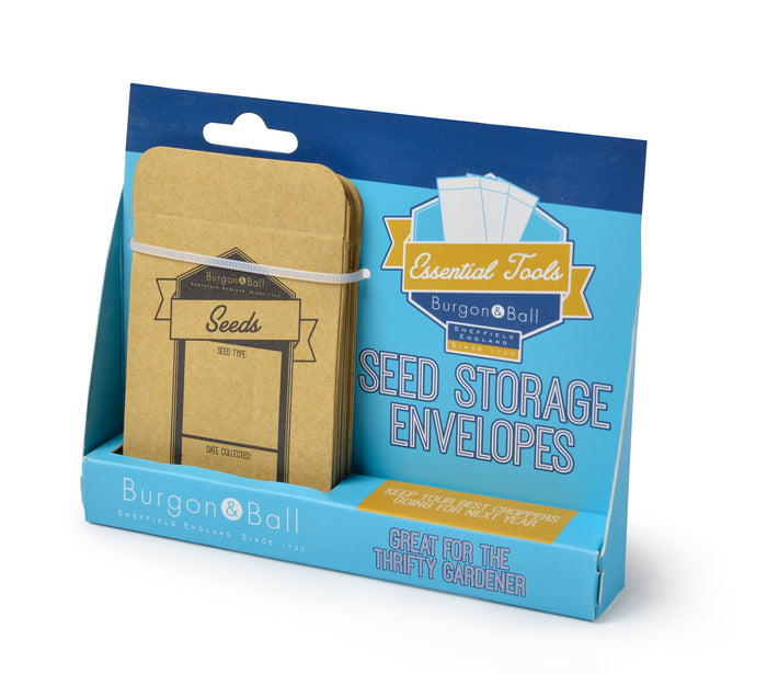 Buy Burgon & Ball Seed Storage Envelopes 12 Pack online UK
