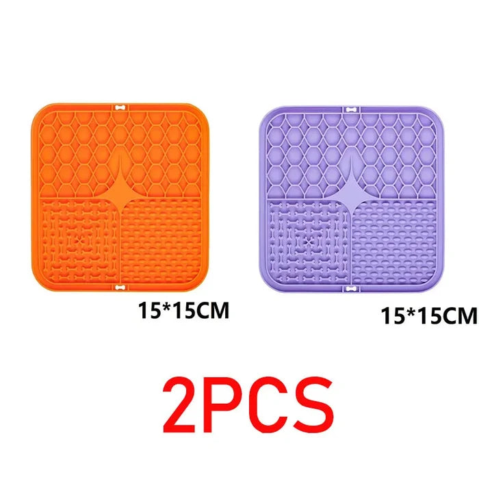 Orange + Purple / 15X15CM