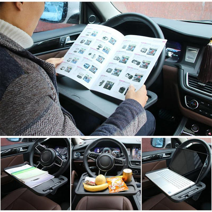 Car Steering Wheel Tray – Universal & Portable