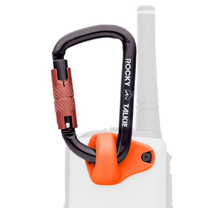 Trango Triton - corrosion resistant locking carabiner / Hi-Vis Orange