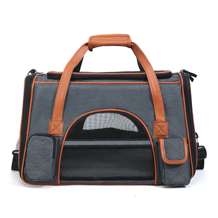 Cat Carrier Pet Bag Portable Foldable Hand-held