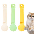 Cat Strip Feeder Spoon 3-Pack – Lickable Cat Treat Feeder for Puree, Wet Food & Squeeze-Up Treats