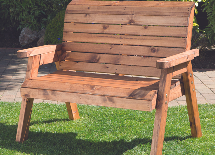 Buy Charles Taylor Traditional Two Seater Bench online UK