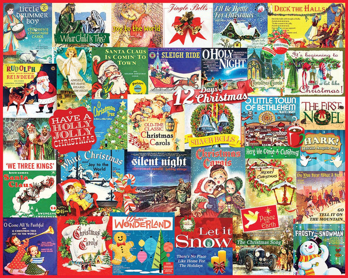 Christmas Carols (1721pz) - 1000 Piece Jigsaw Puzzle