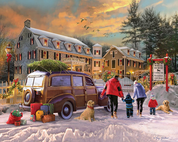 Christmas Inn (1818pz) - 1000 Piece Jigsaw Puzzle