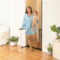 Clear Easy Fit Baby Gate | 0.82m W x 0.76m H - Clear - Perma Child Safety