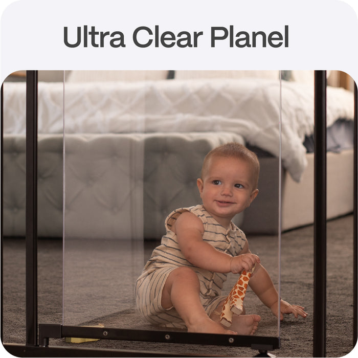 Clear Easy Fit Baby Gate | 73-82 cm W