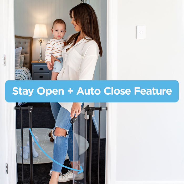 Clear Ultimate Safety Gate | 73-82 cm W