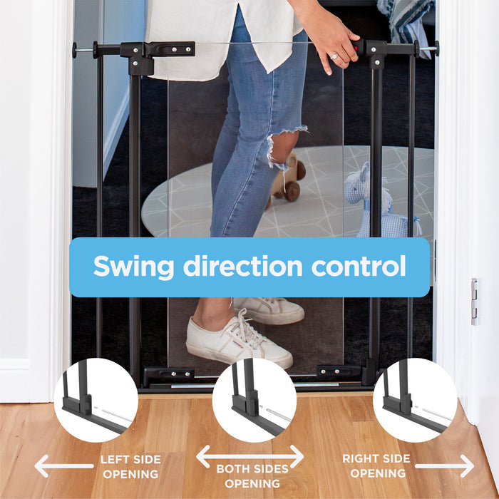 Clear Ultimate Safety Gate | 73-82 cm W