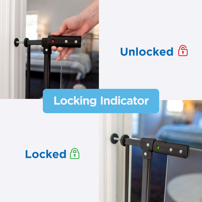 Clear Ultimate Safety Gate | 73-82 cm W