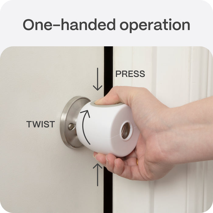 Clip-on Door Knob Covers