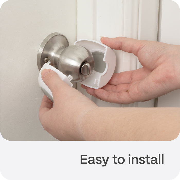 Clip-on Door Knob Covers
