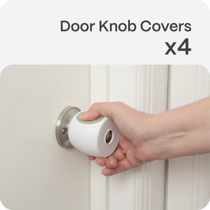 Clip-on Door Knob Covers