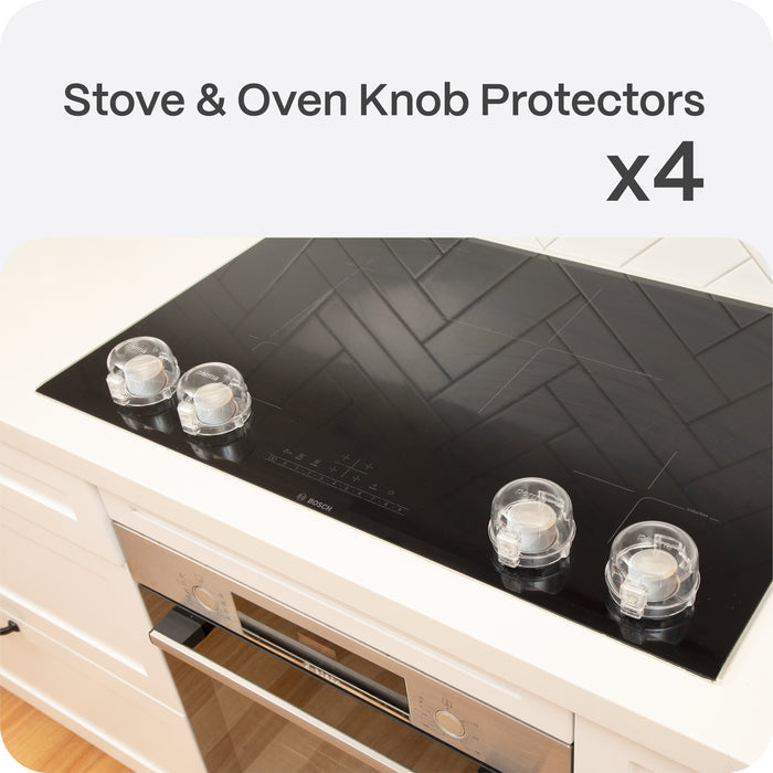 Clip-on Stove & Oven Knob Covers